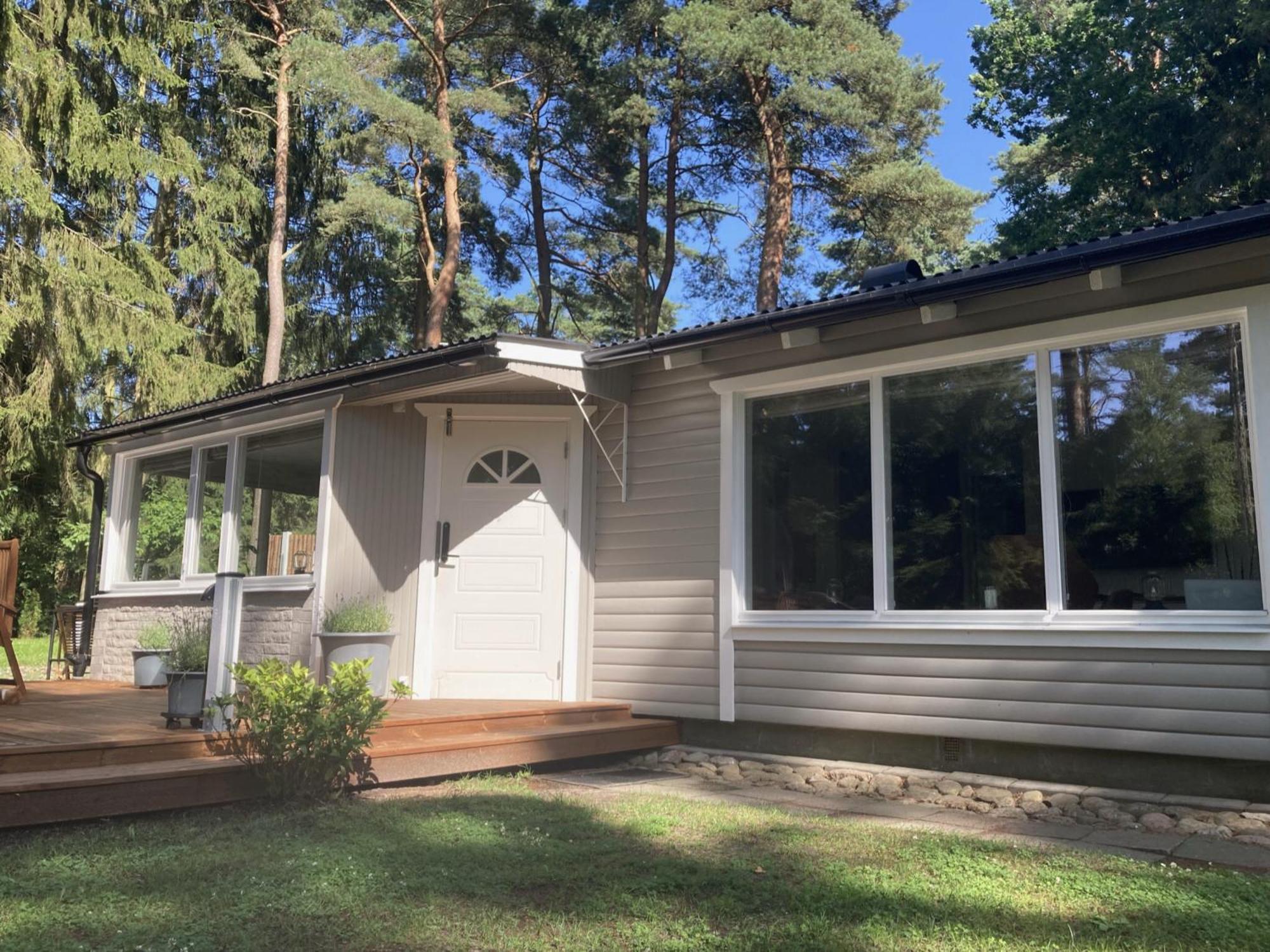 Nordic Relax House - Woodhouse Villa Sjöbo Buitenkant foto